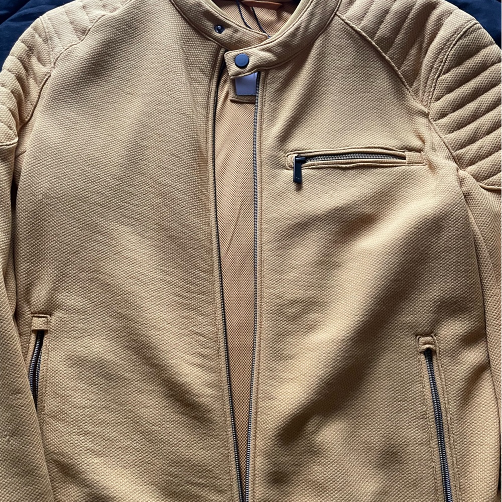 Yellow bomber Zara size S